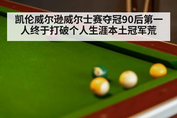 snooker final match